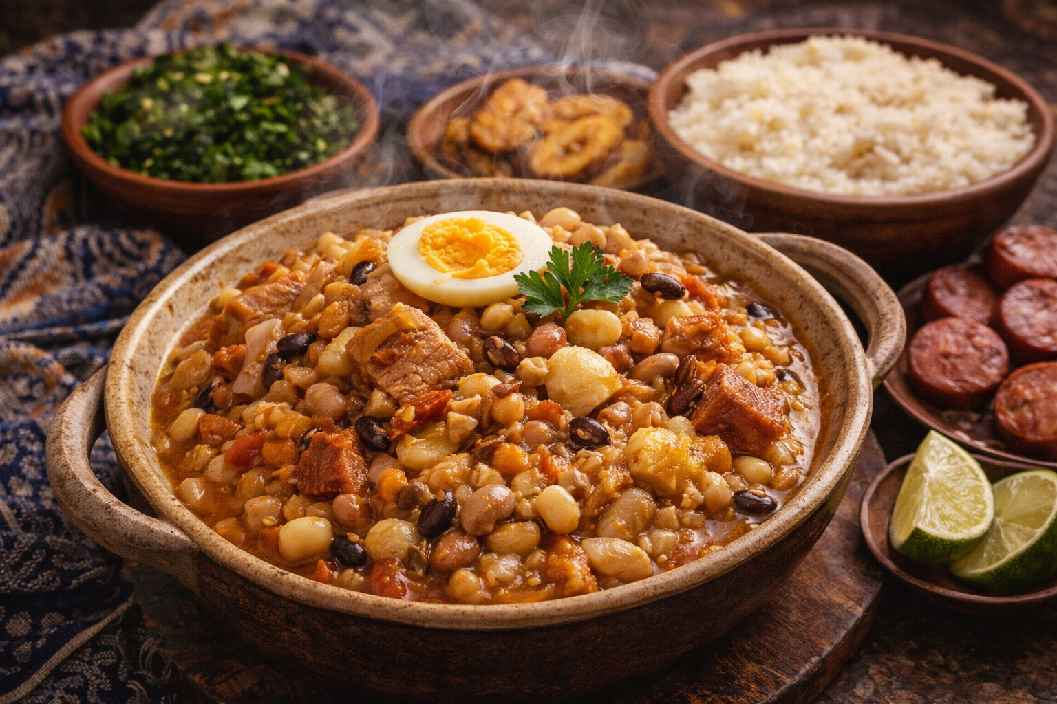 Cachupa cabo-verdiana, prato africano